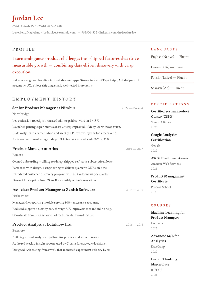 Elegant preview